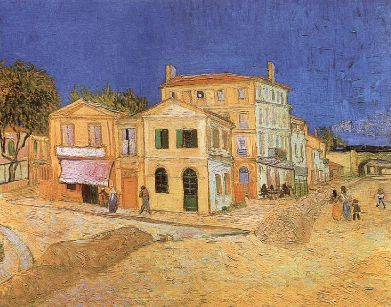 Vincent Van Gogh Vincent-s House in Arles china oil painting image